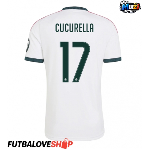 Dres Real Madrid Marc Cucurella #17 Domáci 2026-27 Krátky Rukáv